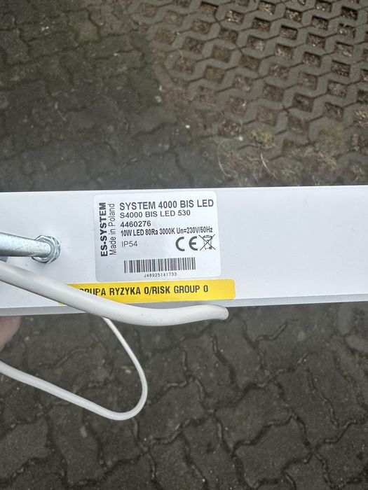Lampa sufitowa wpuszczana