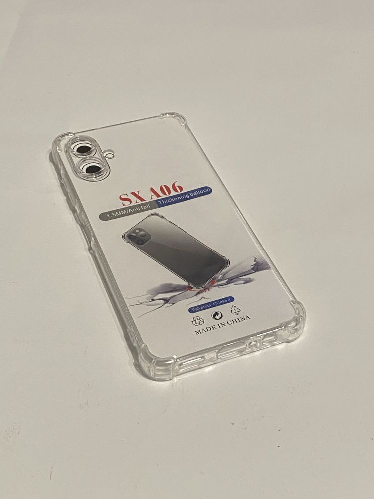 Чехол Samsung A06 / A065 Прозорий Протиударний
