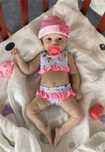 Boneca nenuco baby reborn 100% silicone realista