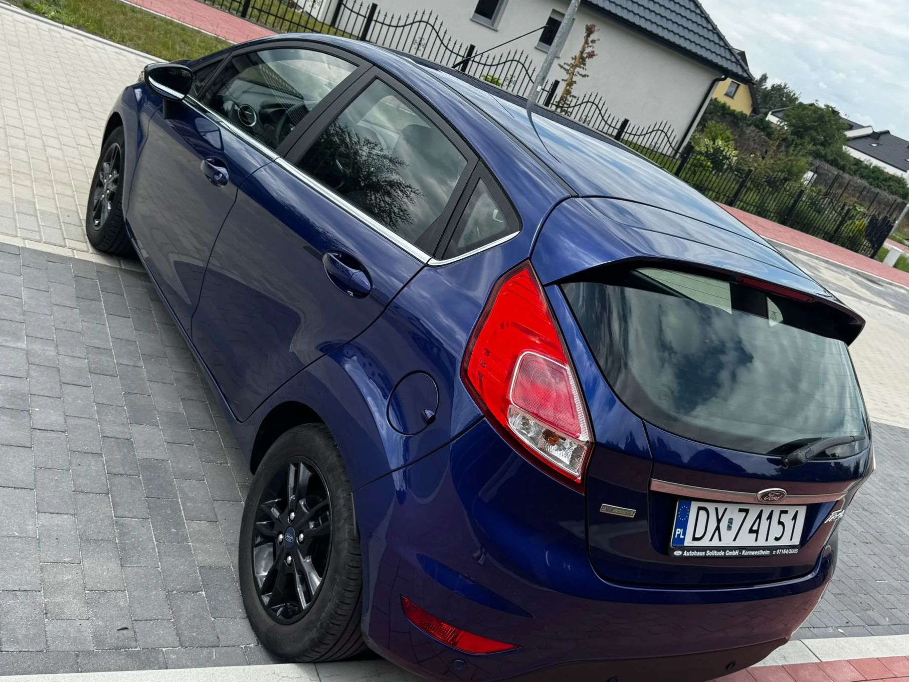 Ford Fiesta 1.0 Titanium Grzene fotele Climatronik