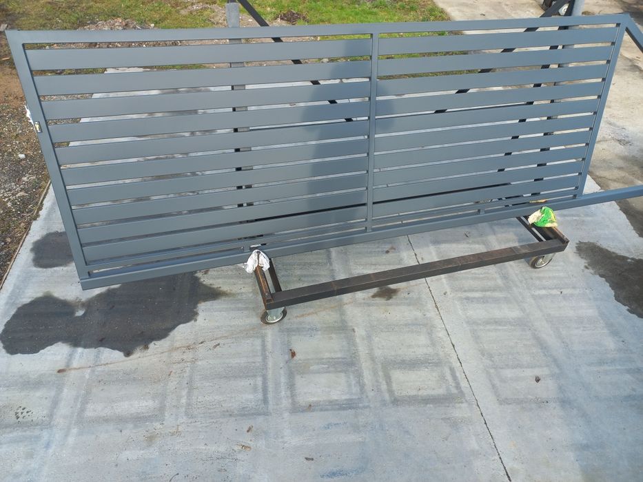 Brama przesuwna 400x150cm TRANSPORT GRATIS ocynkowana ogniowo,