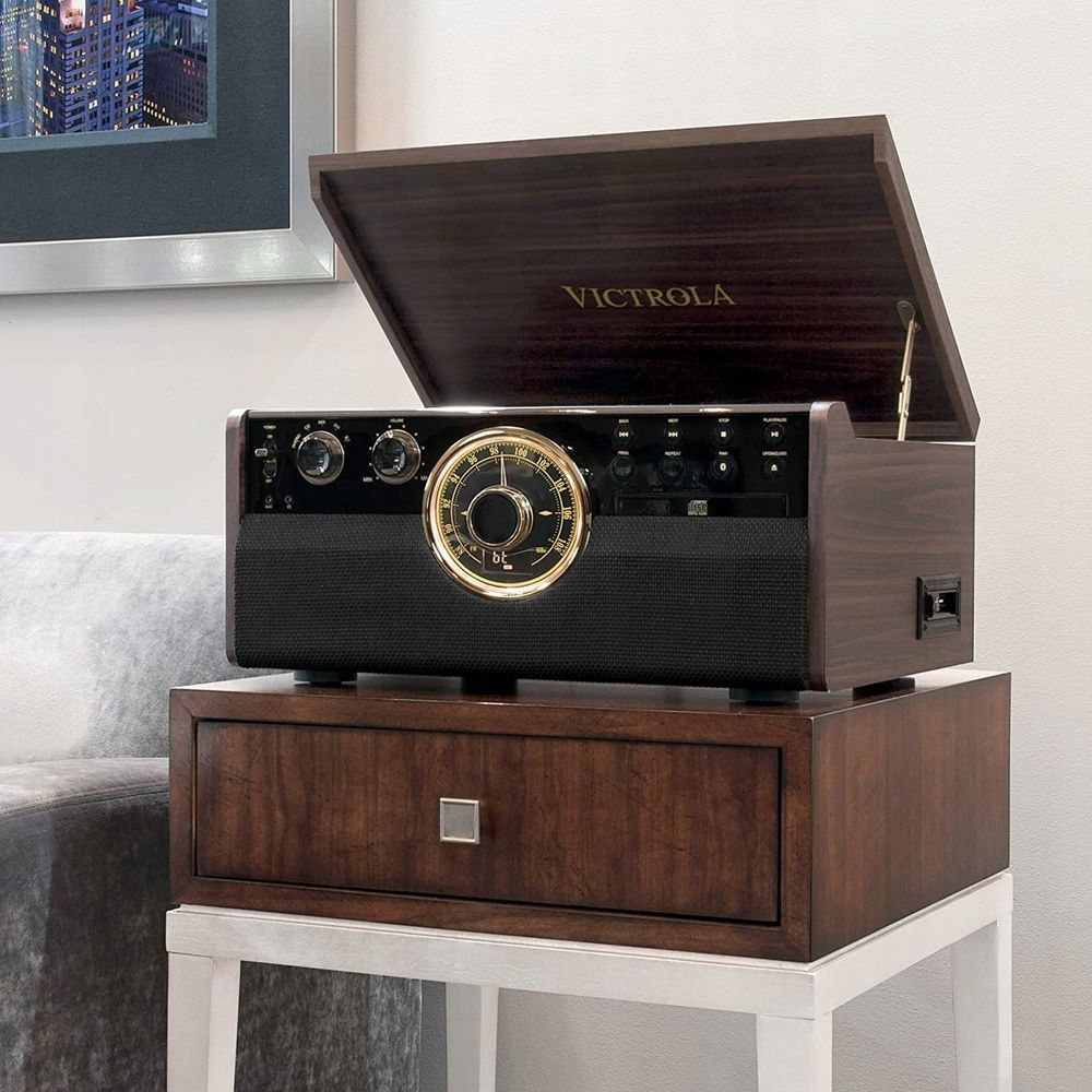 Gramofon VICTROLA Retro VTA-270B-ESP-EU/INT Brązowy