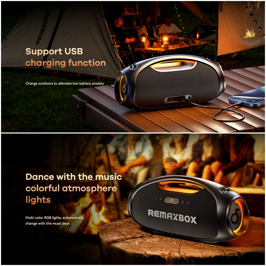 Колонка Remax RB-M73 акустика беспроводная саундбар Xtreme boombox jbl