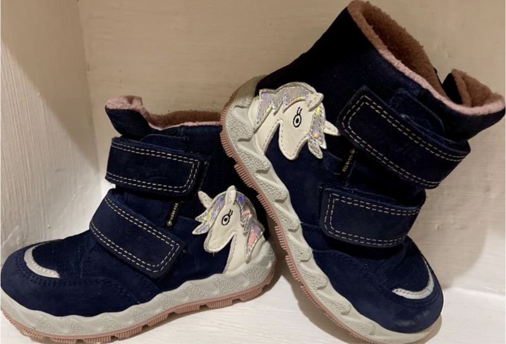 Дитячі зимові черевики superfit 24, 25 , 27   Устілка:15.5; 16; 17,5см