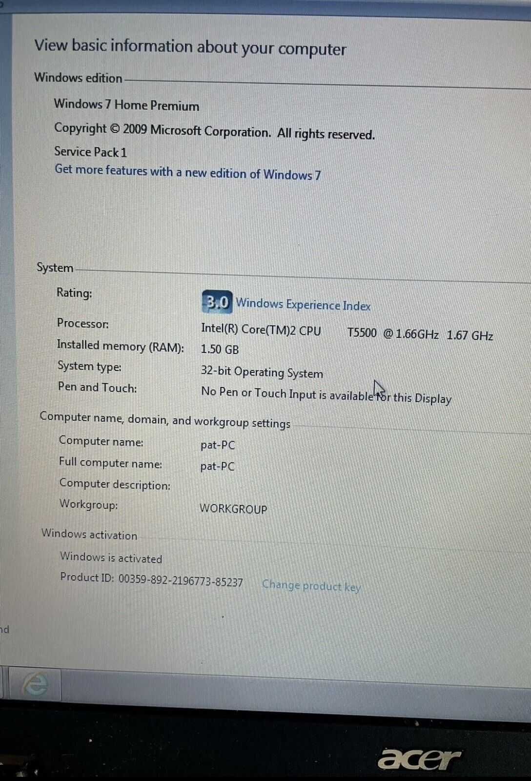 Материнская плата – Acer Aspire 3690/5610Z/5630/5680 (2490/4230/5200)