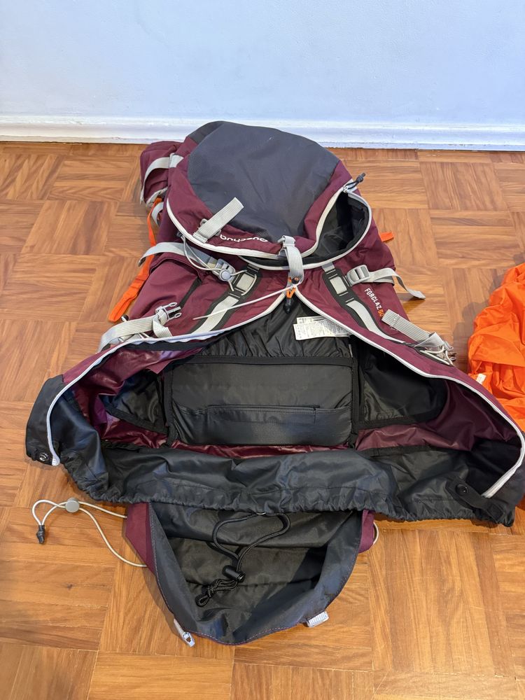 Mochila trekking viagem Quechua Forclaz 50l easyfit mulher