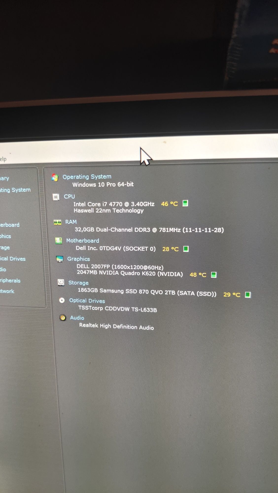 Dell precision t1700 i7 2TB SSD