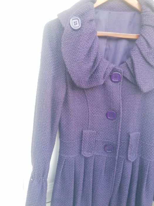 Casaco Fazenda roxo