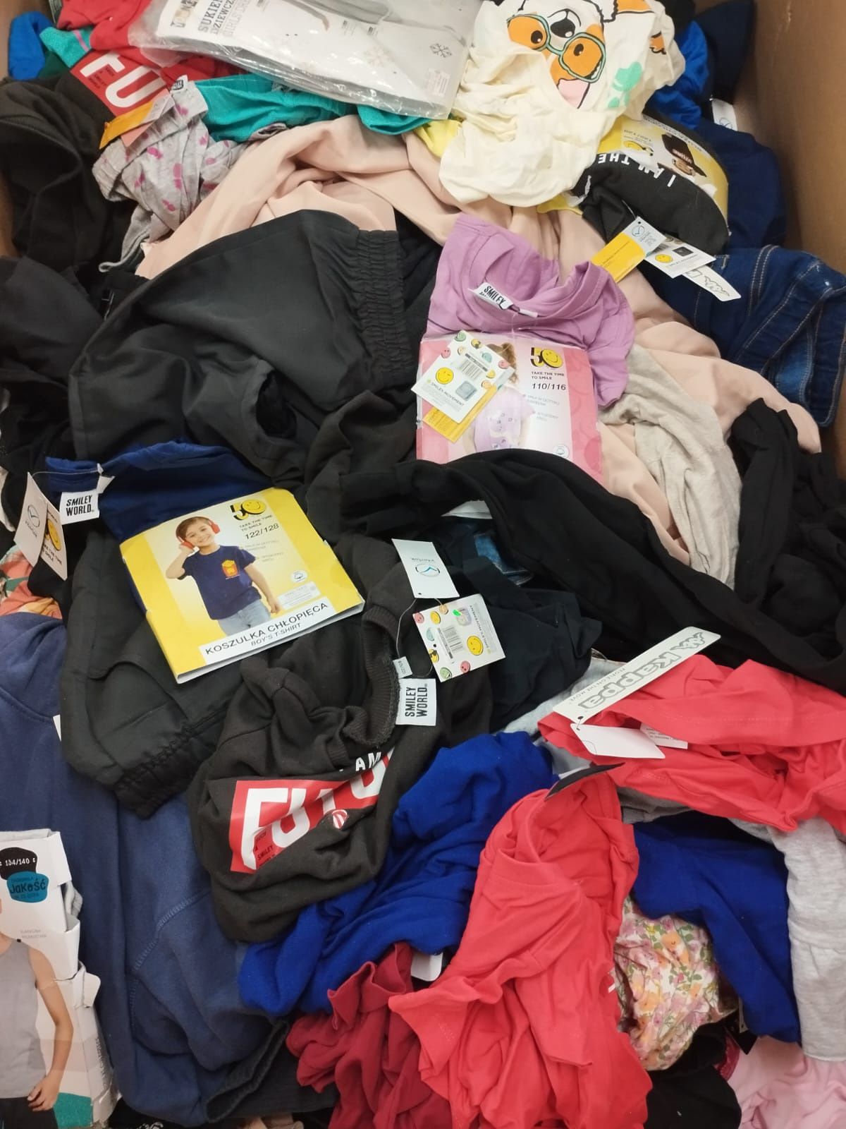 Odzież nowa box nadwyżki magazynowe mix kolekcja mix rozmiary