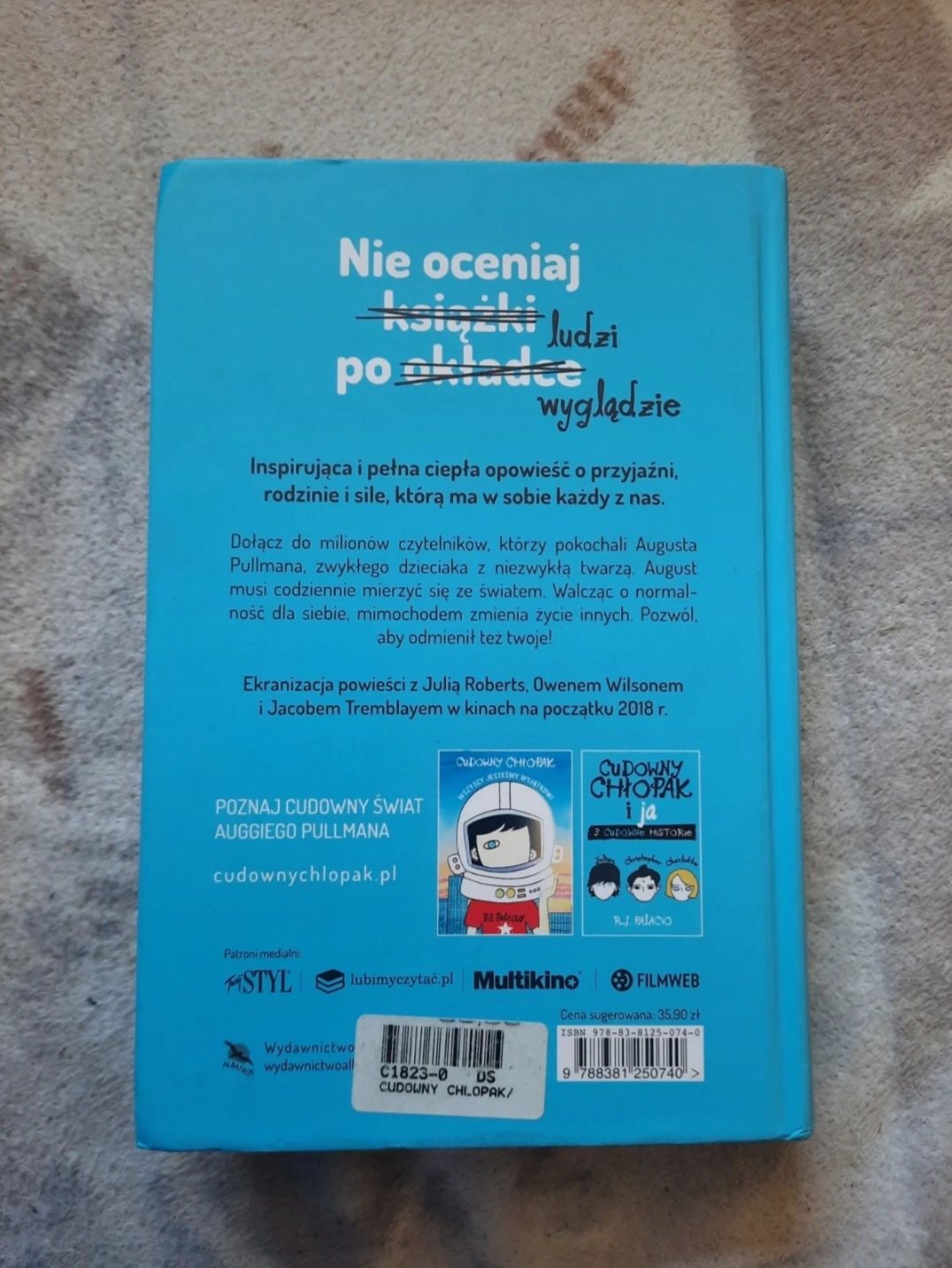 Cudowny chłopak- R.J.Palacio