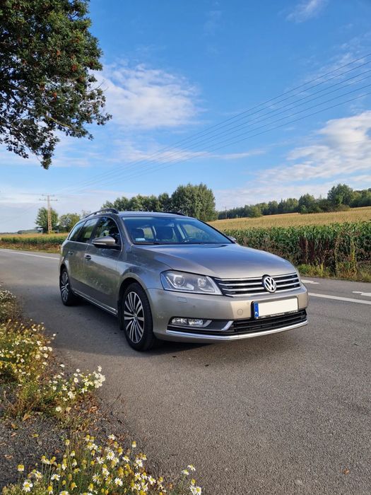 Volkswagen Passat 2.0 TDI, Salon Polska, pierwsza rej. 2013, ekonomiczny.