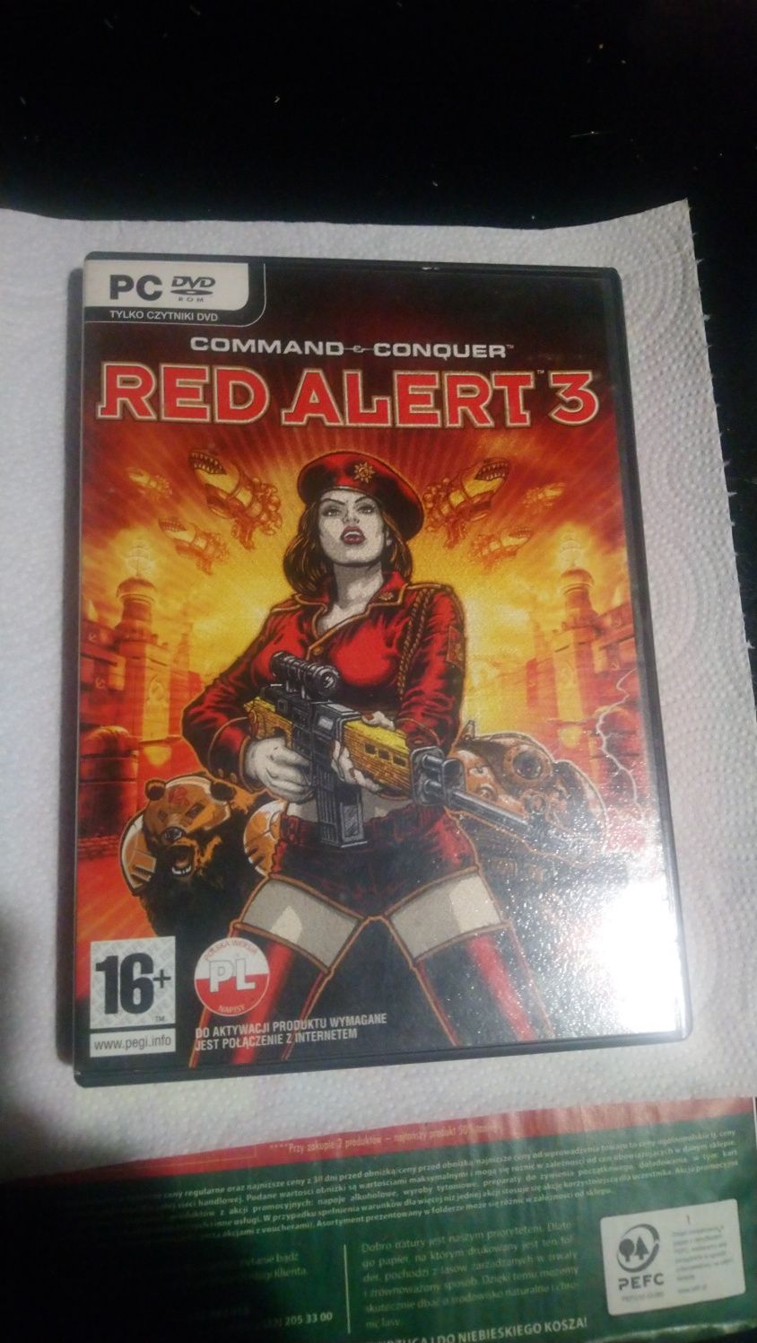 Red Alert3-Command & Conquer gra komputerowa pc,pl