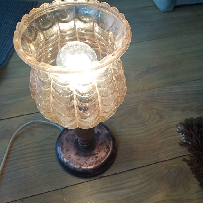 Lampa stołowa PRL