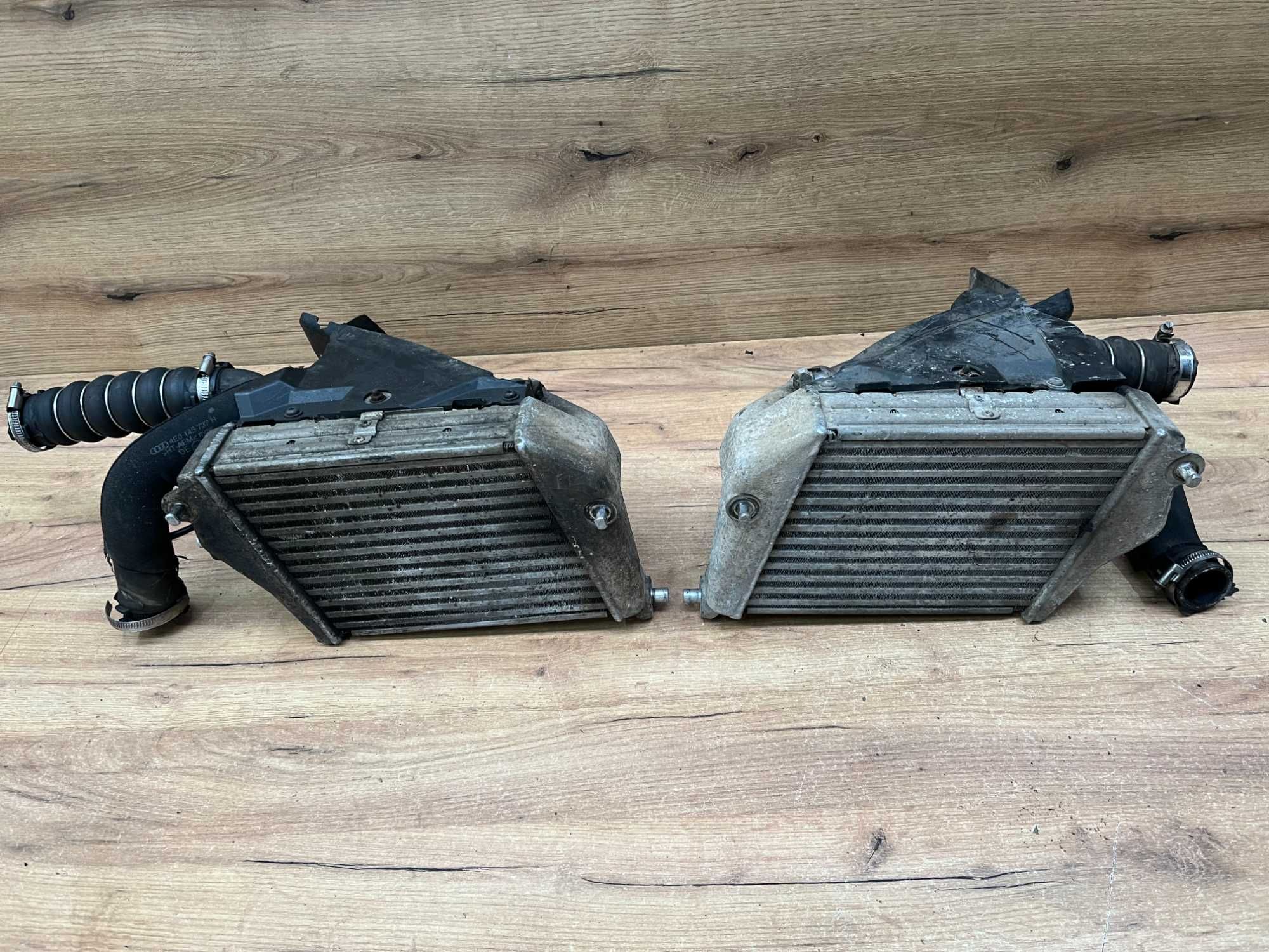 Intercooler lewy prawy Audi A8 D3