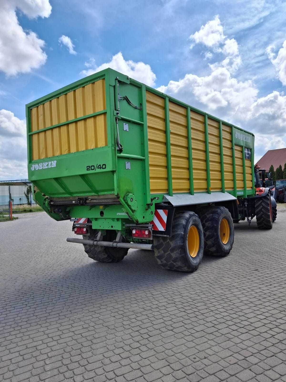 Joskin silo-space 20/40 przyczepa objętościowa