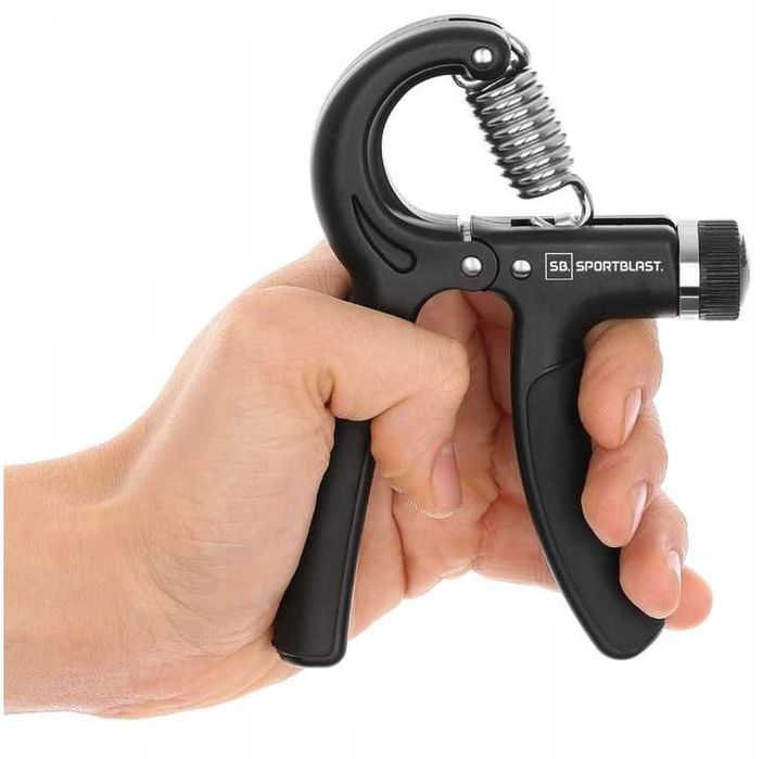 Ściskacz do ćwiczeń grip rąk dłoni rehabilitacji regulowany 5-50kg KR