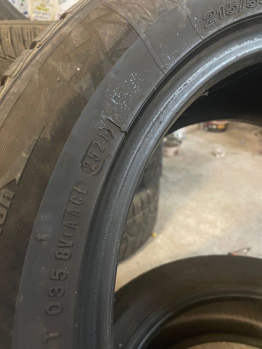 Opony zimowe 215/55 R17