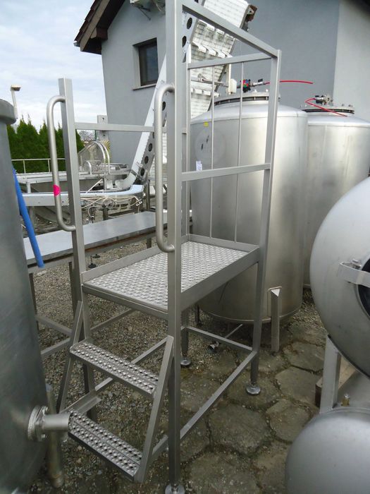 Podest roboczy schody nierdzewne