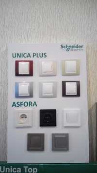 Знижки Розетки та вимикачі ASFORA SEDNA UNICA NEW Schneider Electric