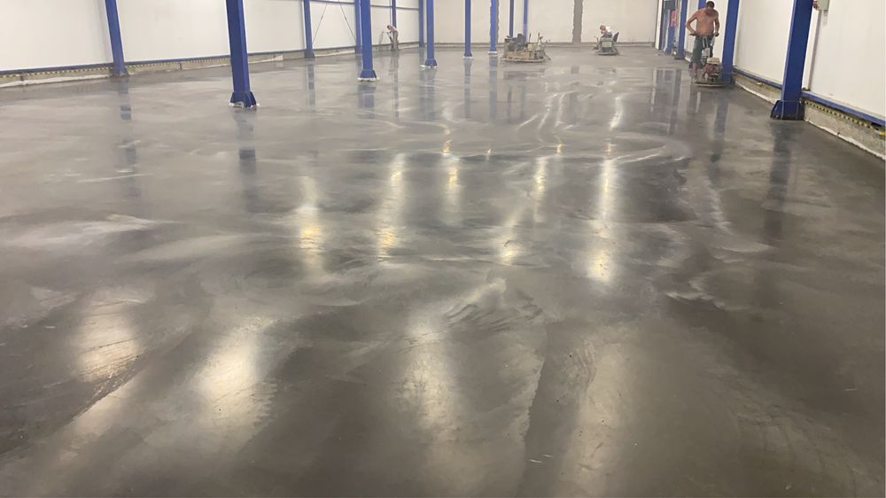 Wylewki przemysłowe posadzki płyty betonowe posadzka żywiczna chudziak