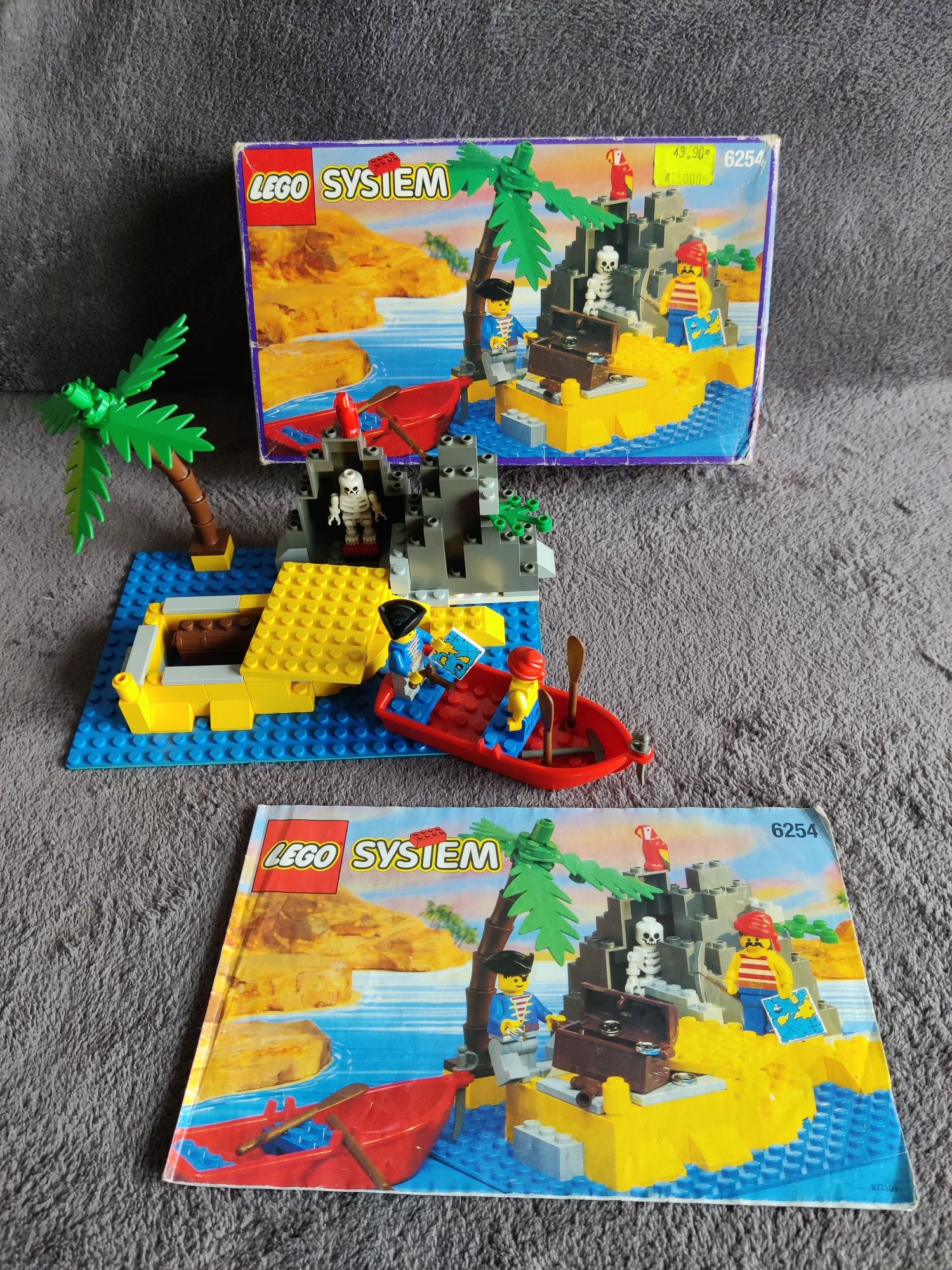 Lego 6254 Rocky Reef, 100% komplet, pudełko i instrukcja