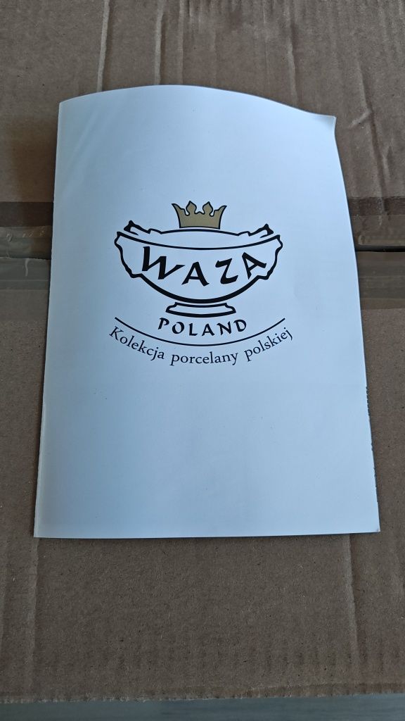 NOWY serwis obiadowy WAZA Amelia 12 osobowy / 43 elementy