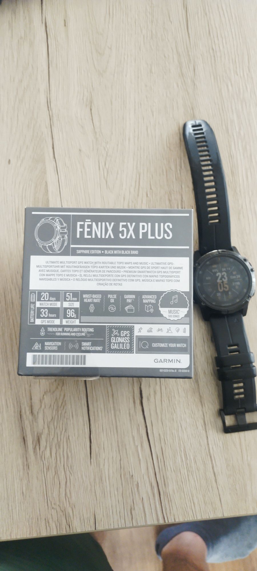Garmin Fenix 5x plus