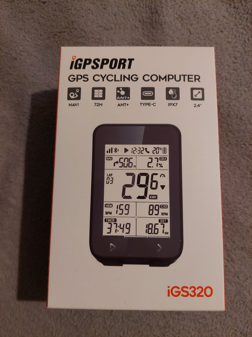 IGPSPORT IGS320 licznik rowerowy  GPS nawigacja