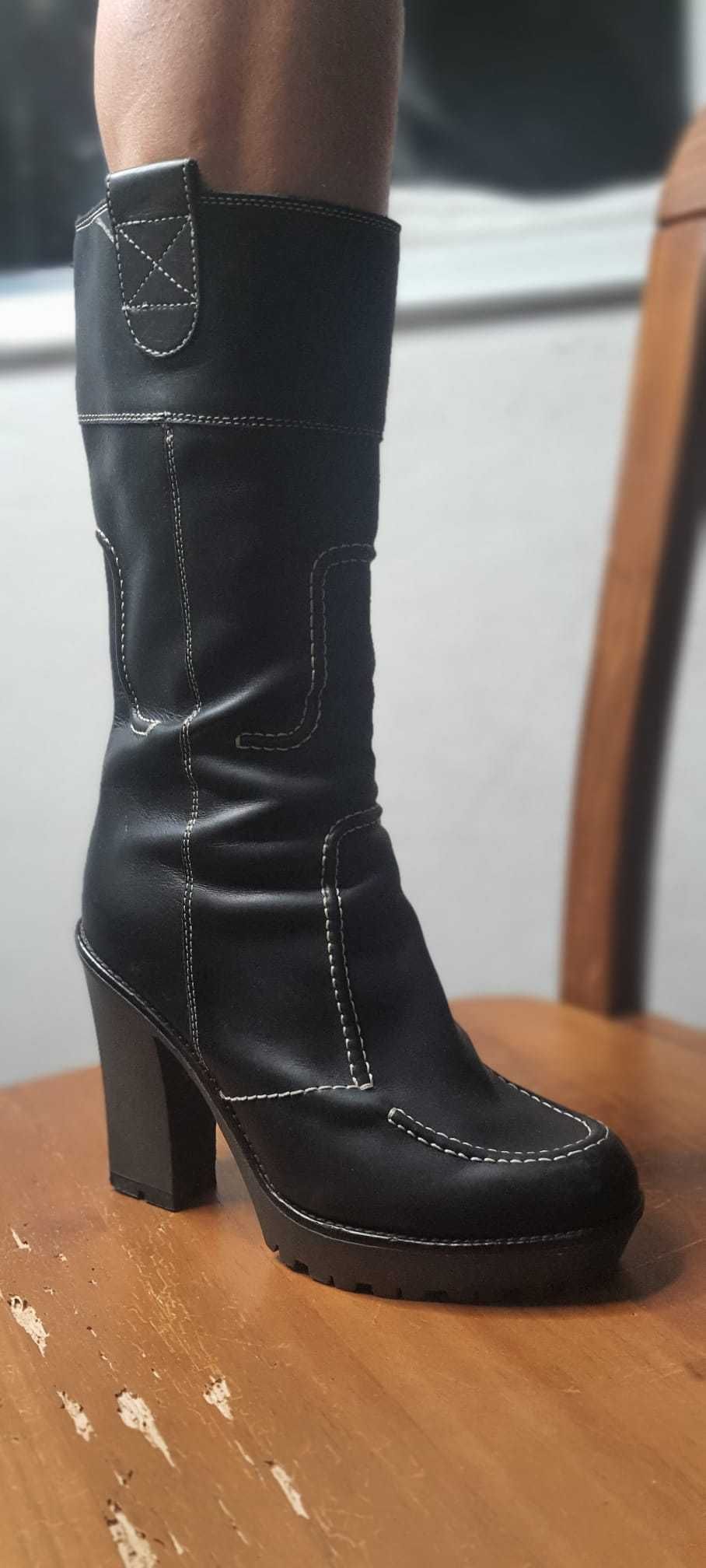 YSJ Botas de Salto Alto/ 38