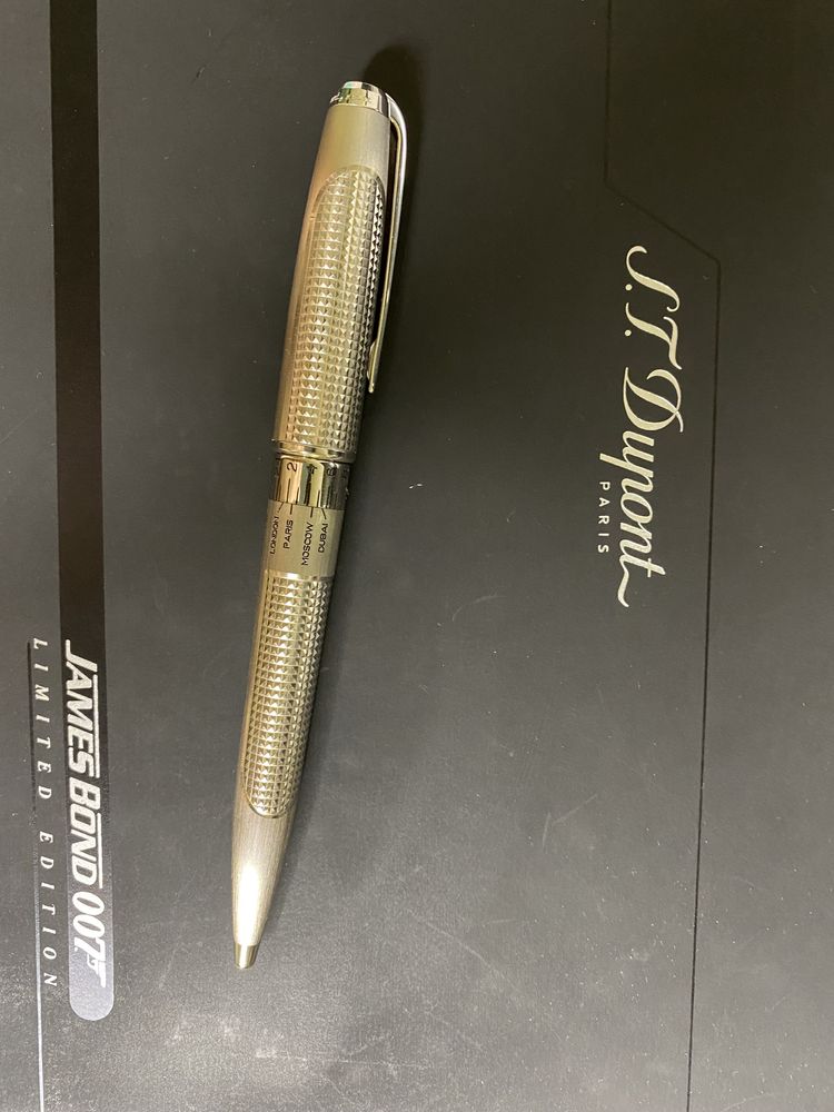 ST Dupont 007 James Bond" Rotary ballpoint pen limited rare unused