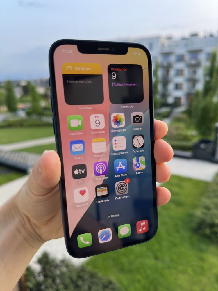 Apple Iphone Айфон 12 128ГБ Блакитний, Неверлок, Оригінал