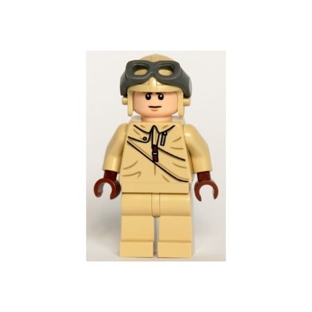 LEGO iaj048 Figurka Pilot myśliwca, Indiana Jones seria