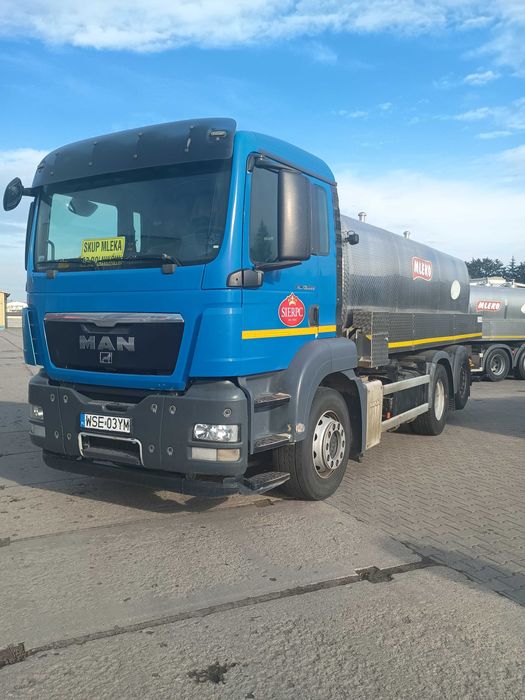 MAN TGS 28.360 EURO5 autocysterna / mleko / pierwszy właściciel
