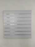 Painel Expositor Canaletado 18mm Branco 120x120cm