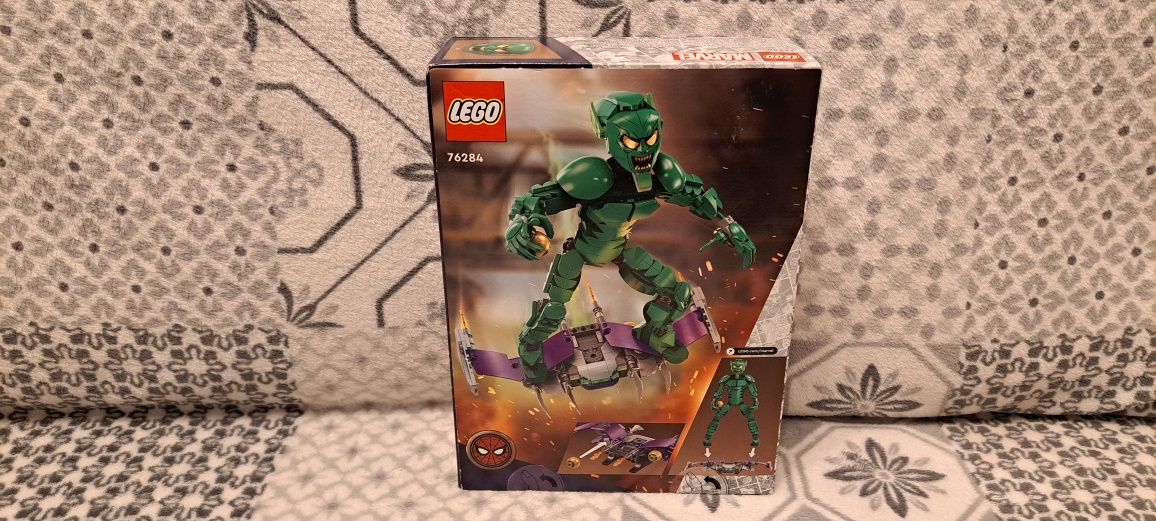 Nowe Klocki Lego Marvel 8 + Figurka Zielonego Goblina 76284