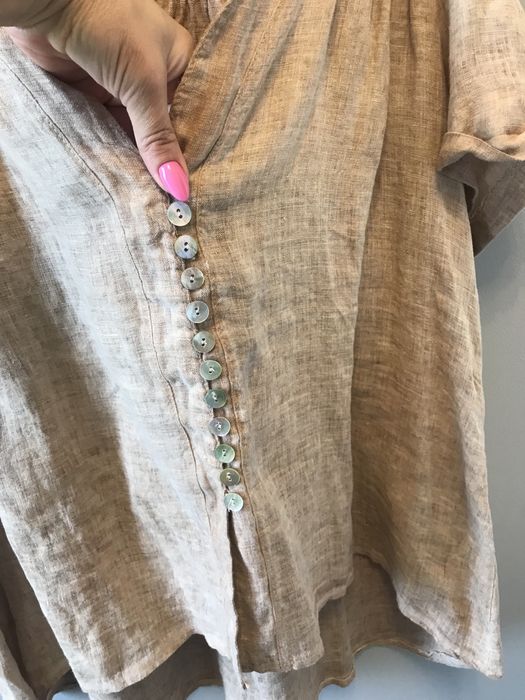 Bluzka Len beżowa 44/46