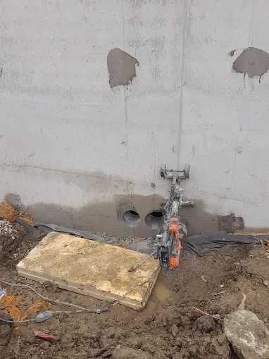 Wiercenie w betonie. Przewierty. Cięcie betonu. Frezowanie podłogowe.