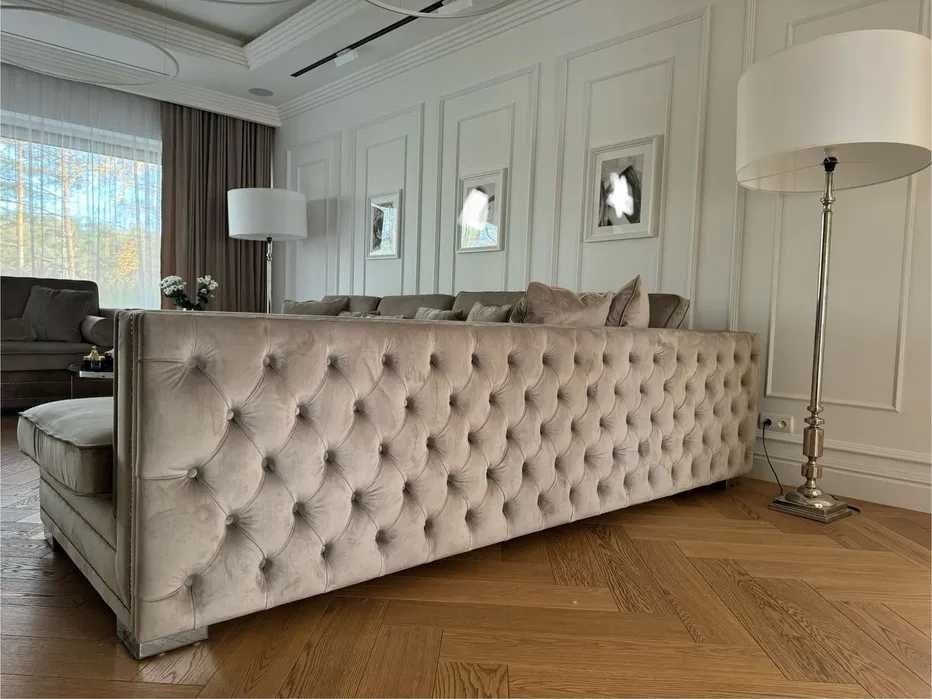 PRIMAVERA HOME narożnik Glamour SOFA Pikowana