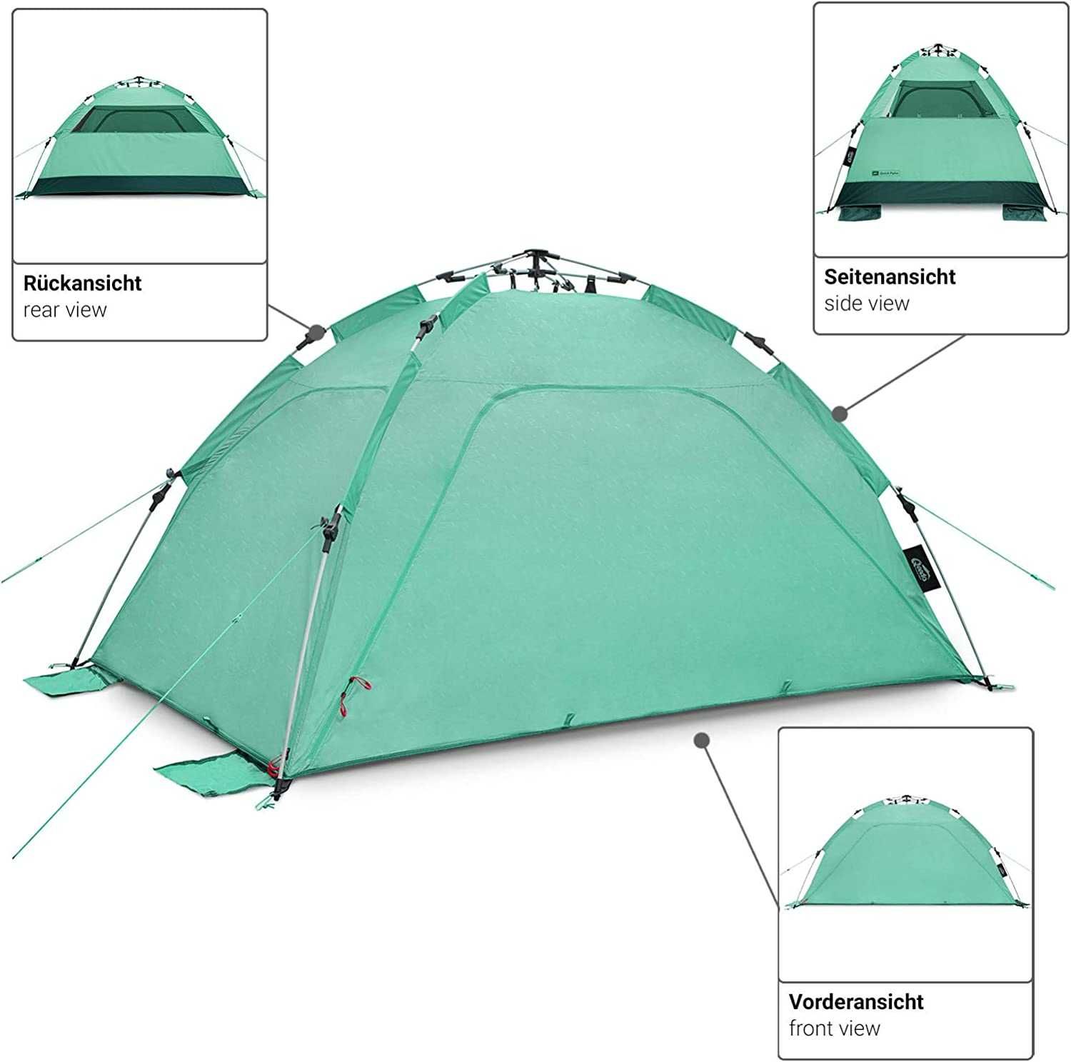 Палатка намет Qeedo Quick Palm Beach Tent Sun Shelter