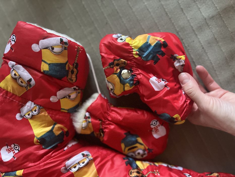 Дитячий зимовий комбінезон-трансформер з нарождення до 1,5 років