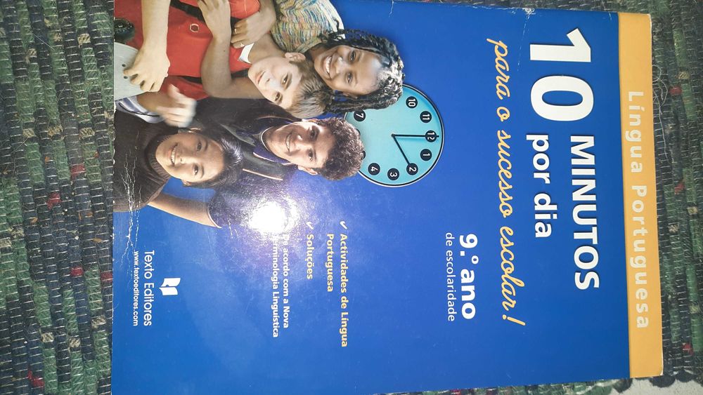 Língua portuguesa 9° ano. Testes, estudos e exercícios.  Nunca usado.