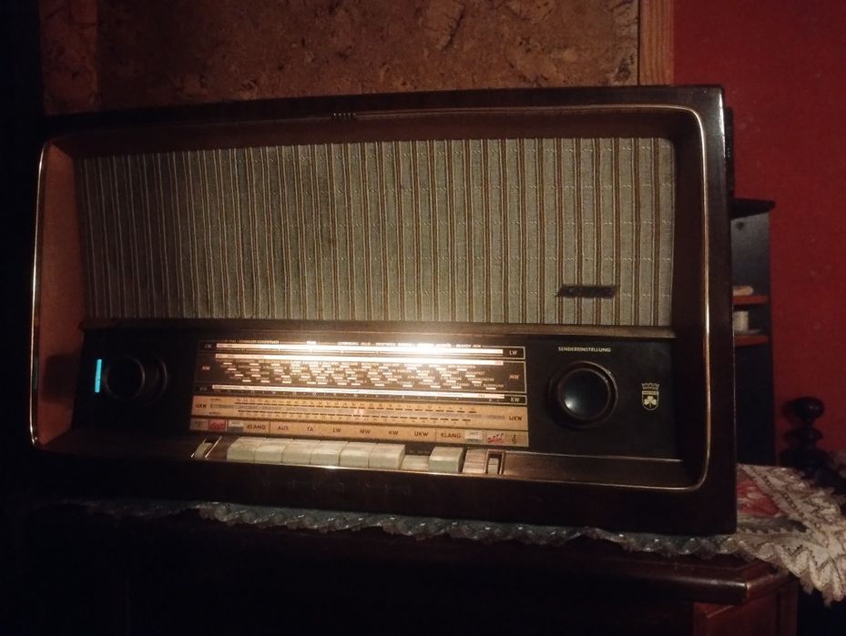Stare radio Grundig. Pięknie gra.