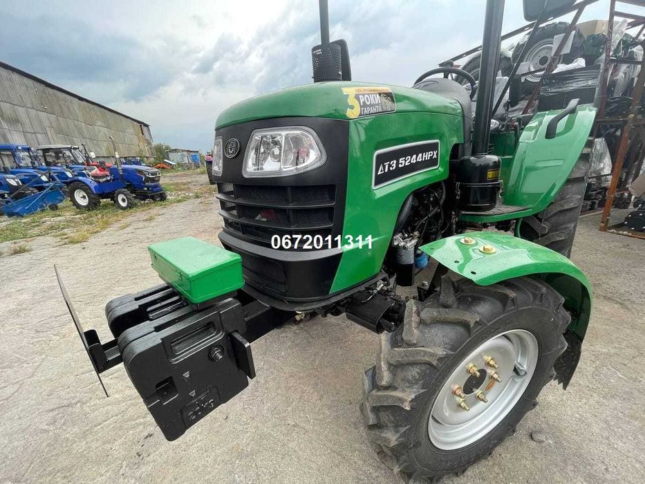 Мінітрактор ДТЗ 5244HPХ Реверс Широка гума Доставка додому безкоштовна