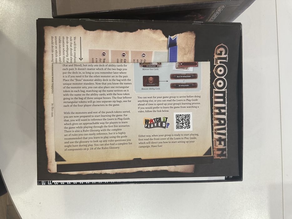 Настільна гра Темна Гавань: Щелепи Лева, Gloomhaven Jaws of the Lion