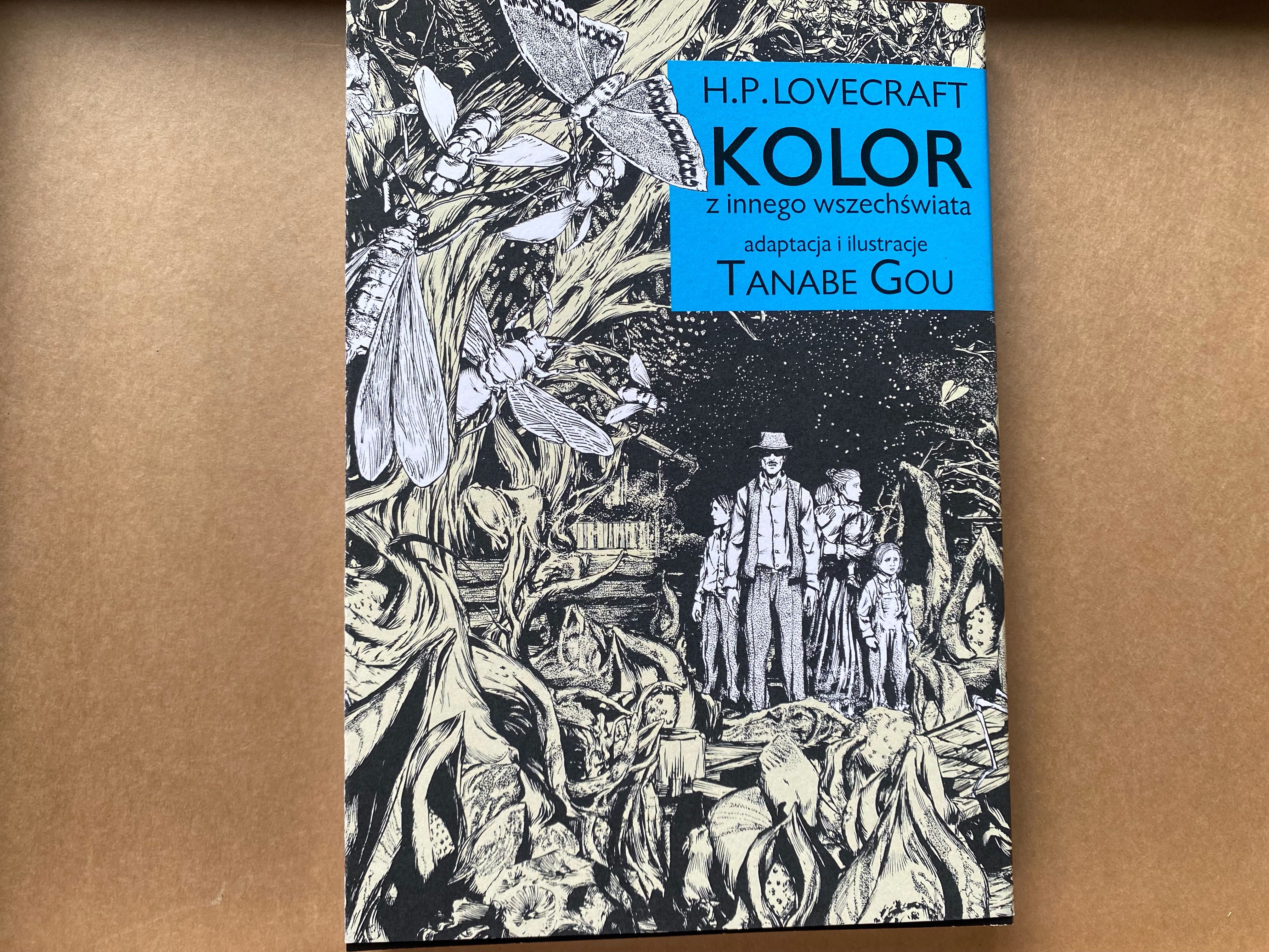 KOLOR z innego wszechświata. H.P. Lovecraft, Tanabe Gou - komiks