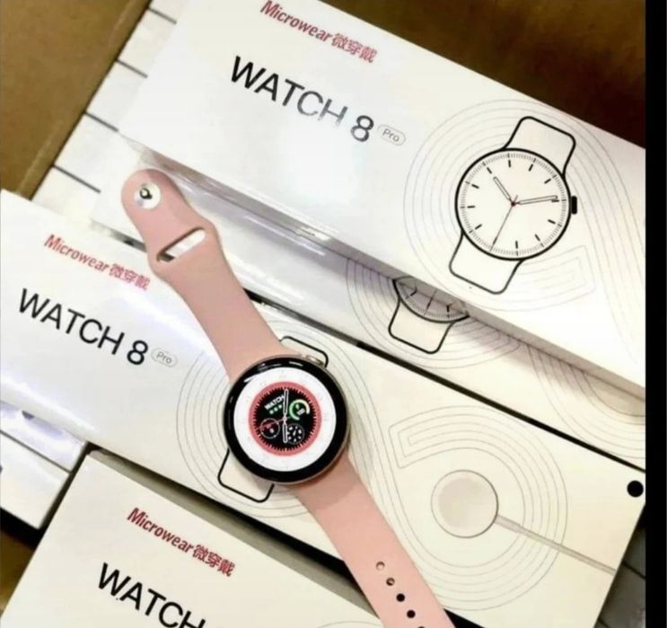 Smartwatch Feminino Redondo Watch Pro 8