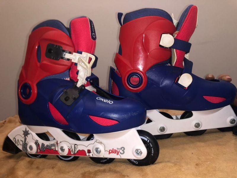 Patins em linha como novos