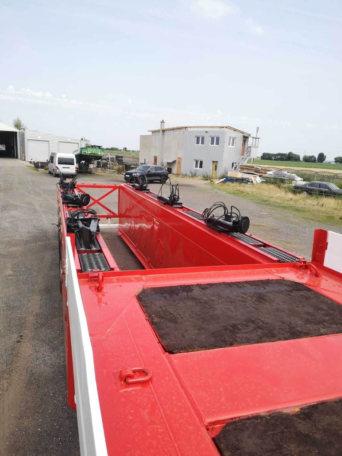 Naczepa Langendorf Faymonville Inloader Inenlader do płyt beton  9,5 m