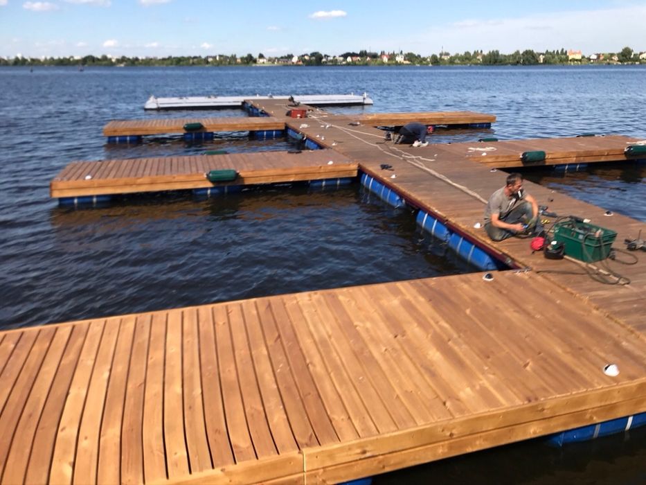 Понтон причальный