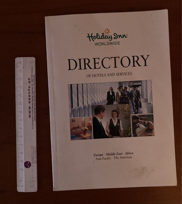 Livro de hoteis Holiday Inn